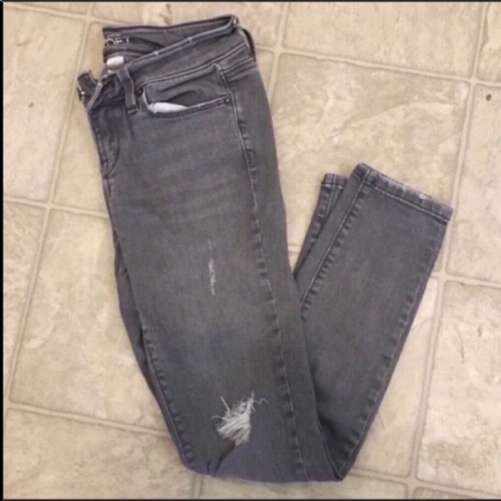 Loft Grey Denim Jeans